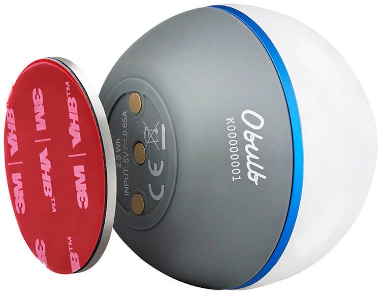 Фонарь Olight Obulb Grey (55 Lm) 23703285 фото