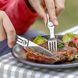 Набір столових приборів Roxon C1S 3 in1 (ложка, виделка, ніж), нержавіюча сталь 98828 фото 9