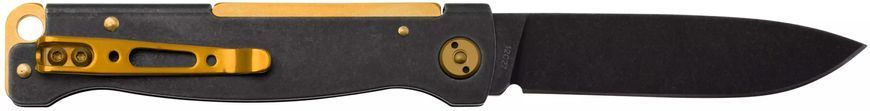 Ніж Boker Plus Atlas Black Stonewash Brass 01BO859 23731119 фото