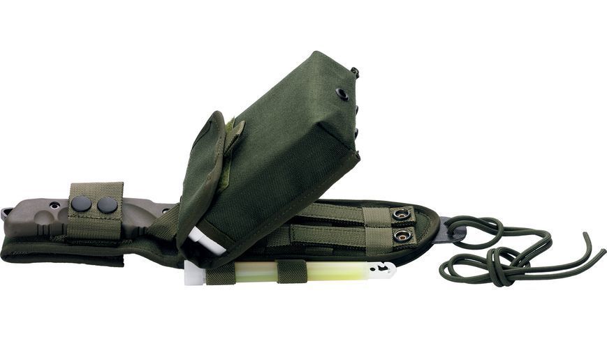 Ніж Fox FKMD Parang Bushcraft Jungle FX-0107153 + піхви (на Molle, на пояс) + набір для виживання 17530086 фото