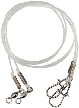 Повідець Savage Gear Regenerator Trace 100cm 1.0mm 25kg Swivel Needle Snap (3 шт/уп) 18541108 фото