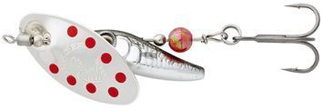 Блешня Savage Gear Sticklebait Spinner #3 9.1g Dirty Silver Red 18544477 фото