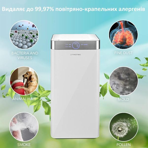 Очиститель воздуха Trotec AirgoClean 200 E White (1580001045) DAS302856 фото