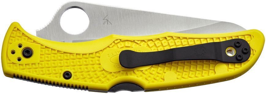 Ніж Spyderco Pacific Salt 2 FRN Yellow Cеррейтор C91SYL2 871418 фото