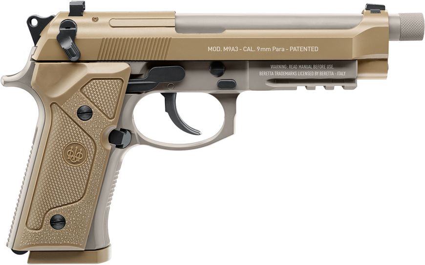 Пистолет пневматический Umarex Beretta M9A3 FM кал. 4.5 мм BB FDE 39860438 фото