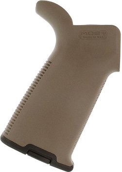 Руків’я пістолетне Magpul MOE+ Grip - AR15 / M4 FDE - Койот Прогумована MAG416-FDE 36830492 фото