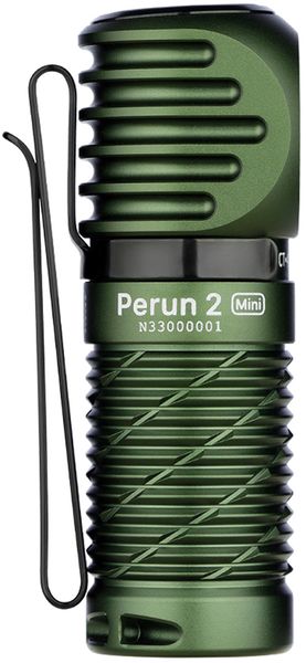 Ліхтар Olight Perun 2 Mini Od Green + Налобне кріплення (1100 Lm) 23704247 фото