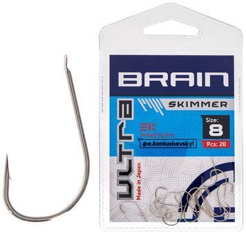 Крючок Brain Ultra Skimmer #8 (20шт/уп) 18585245 фото