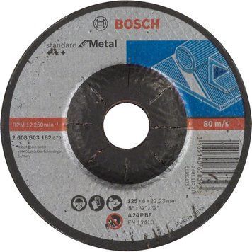 Bosch Standard for Metal 125x6x22.23 мм Обдирний круг для металу 99-00014637 фото