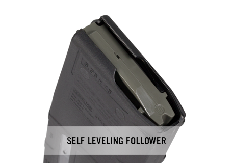 Магазин Magpul PMAG 30 AR/M4 GEN M2 MOE Window 5,56x45 (223 Rem) на 30 патронів з вікном Чорний MAG570-BLK 7000572 фото