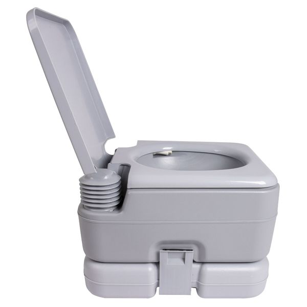 Біотуалет Bo-Camp Portable Toilet Flush 10 Liters Grey (5502825) DAS301637 фото