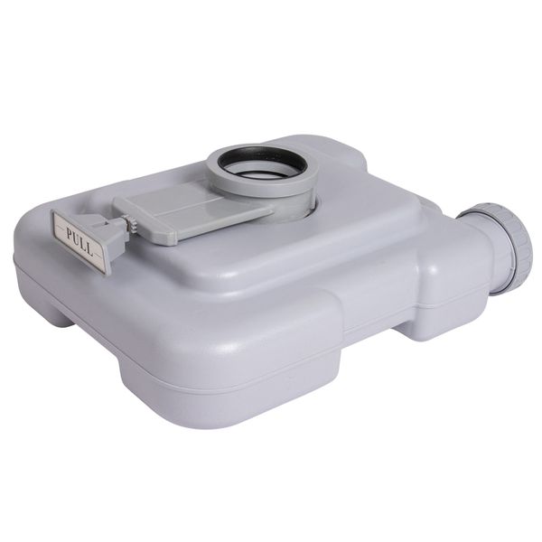 Біотуалет Bo-Camp Portable Toilet Flush 10 Liters Grey (5502825) DAS301637 фото