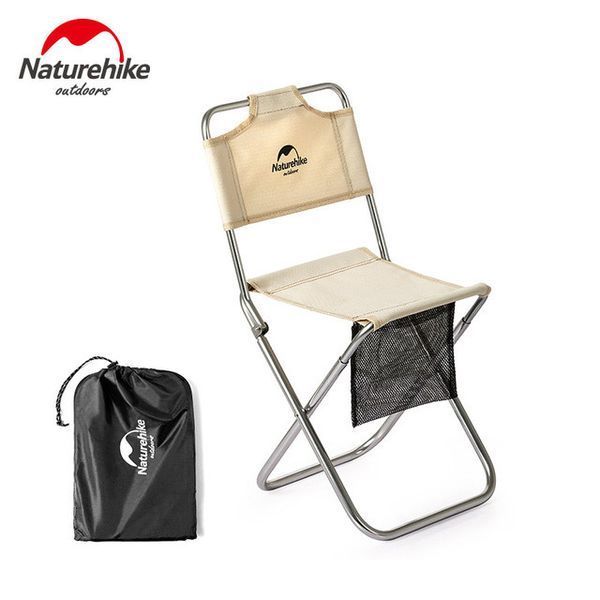 Стілець розкладний Naturehike MZ01 NH18M001-Z, Черный 68364 фото