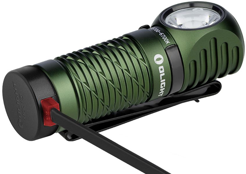 Ліхтар Olight Perun 2 Mini Od Green + Налобне кріплення (1100 Lm) 23704247 фото