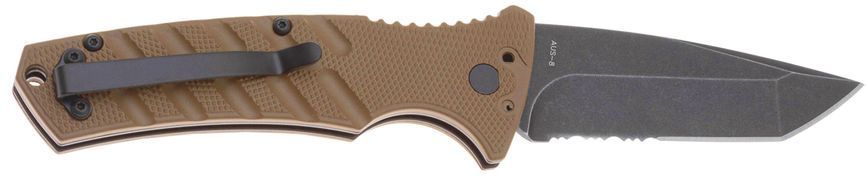 Нож Boker Plus Strike Tanto PS Aluminium Coyote Полусеррейтор 01BO425 23731187 фото