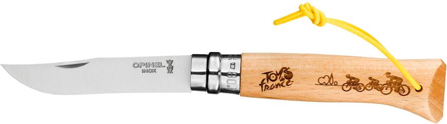 Нож Opinel №8 VRI Tour de France 2020 Engraved 002396 2046654 фото