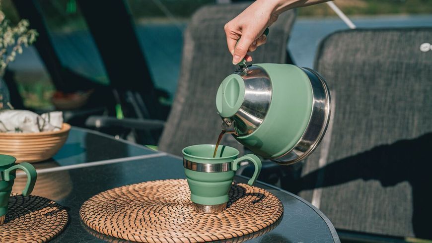 Чайник складаний Outwell Collaps Kettle 1.5L Navy Night 650965 931594 фото