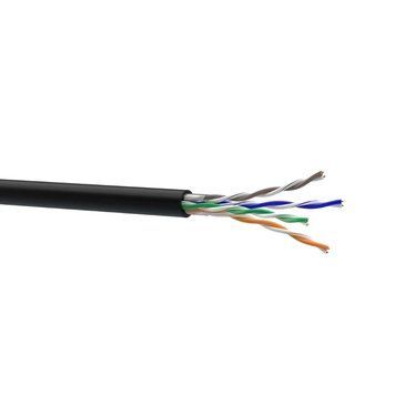 Кабель Cat. 5e U/UTP 4x2x24 AWG PE (К)(70910031) бухта 500м. мідь зовнішній ЗЗКМ 99-00008761 фото