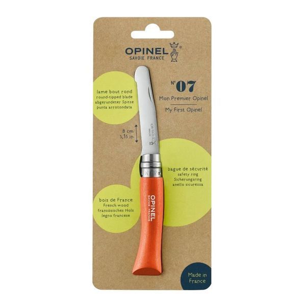 Ніж Opinel №7 My First Opinel Orange - Оранжевий 002363 2046690 фото