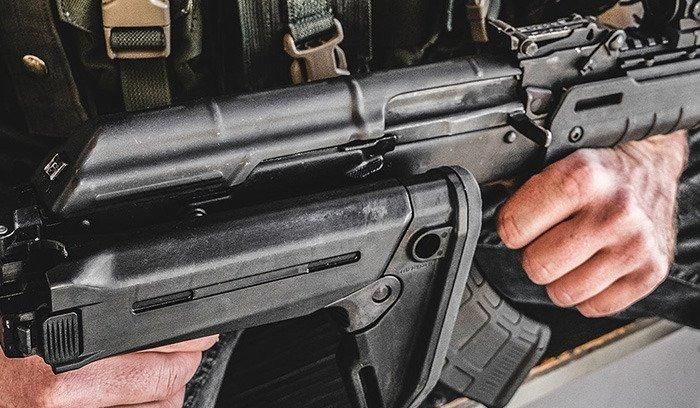 Приклад Magpul Zhukov-S Stock АК-47 / АК-74 (телескопічний - складаний) Чорний MAG585-BLK 36830131 фото