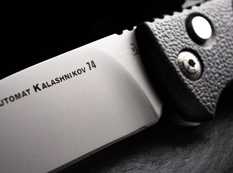 Ніж Boker Plus AKS-74 D2 Чорний 01KALS93 4008556 фото