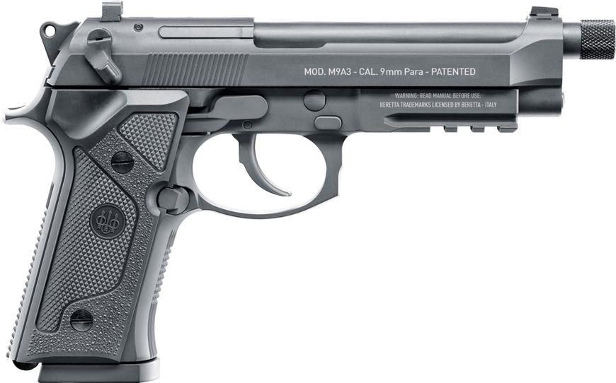 Пистолет пневматический Umarex Beretta M9A3 FM кал. 4.5 мм BB Black 39860437 фото