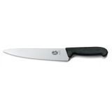 Ніж кухонний обробний Victorinox Fibrox 22 см серрейтор Чорний 5.2033.22 4004406 фото