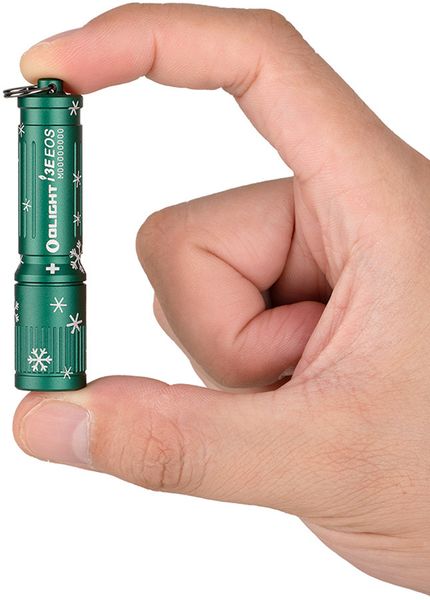 Ліхтар-брелок Olight I3E EOS Snowflake green (90 Lm) I3E EOS SG 23703916 фото