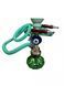 Кальян стеклянный Тыковка HUKA на 2 персоны, H-25 см, Зеленый DN18152 V77554496 фото 1