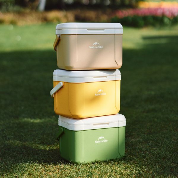 Туристический холодильник Naturehike CNK2450CF012, 5 л, Бежевый 6975641884484 999995201 фото