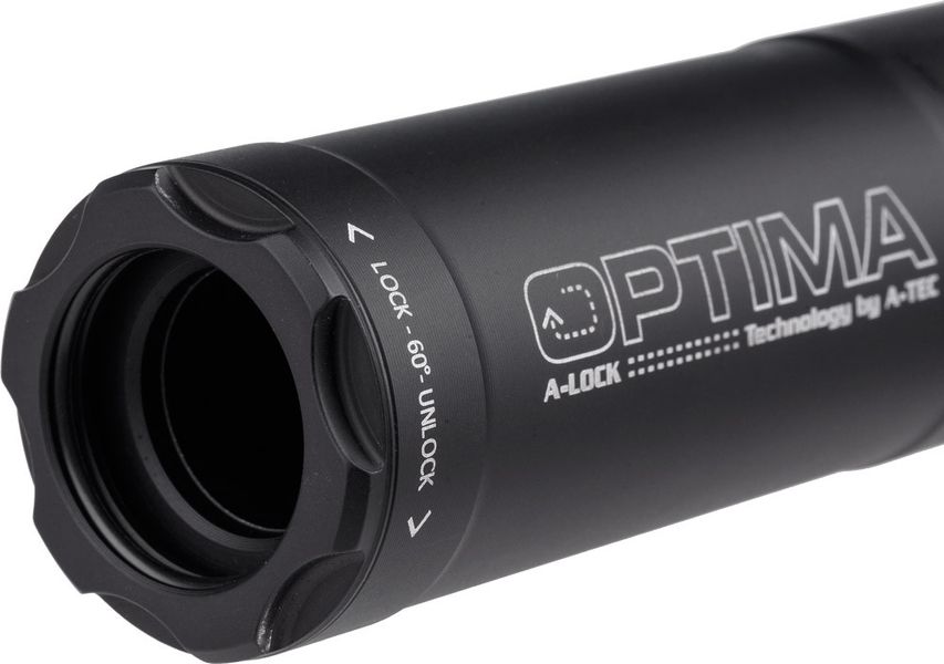 Саундмодератор A-TEC Optima-45 - кал.223 (под кал. 222 Rem; 223 Rem и 22-250 Rem) Резьба A-Lock Mini 36740301 фото