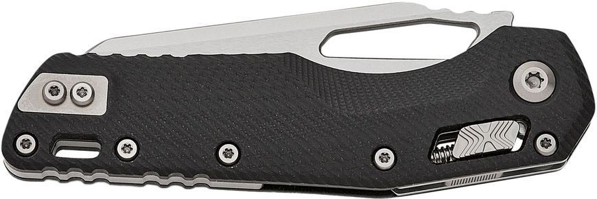 Ніж Microtech MSI Stonewashed G-10 Black 210-10FLGTBK 14090603 фото