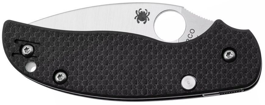 Ніж Spyderco Sage CF S30V Black C123CFBCLP 871758 фото