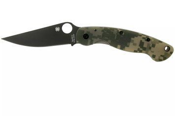 Ніж Spyderco Military Black Blade Camo G-10 C36GPCMOBK 871309 фото