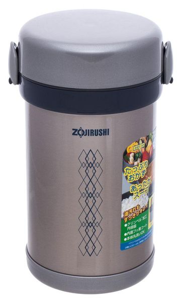 Набір для ланчу ZOJIRUSHI SL-NC09ST сталевий 16780360 фото