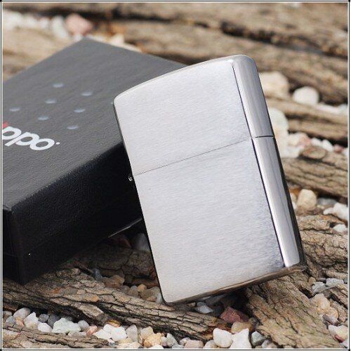 Зажигалка Zippo Brushed Chrome 200 V77550716 фото