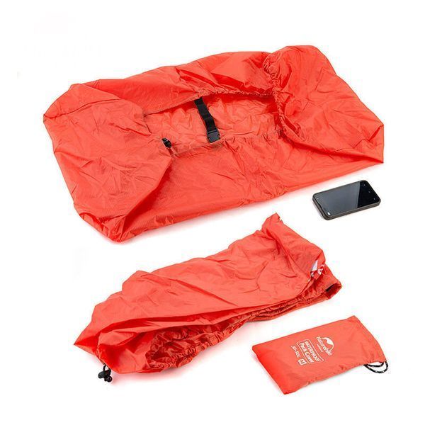 Чохол для рюкзака Naturehike NH15Y001-Z M, 30-50 л, Помаранчевий 68259 фото