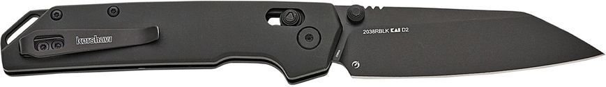 Ніж Kershaw Iridium Reverse Tanto Black D2 2038RBLK 17400697 фото