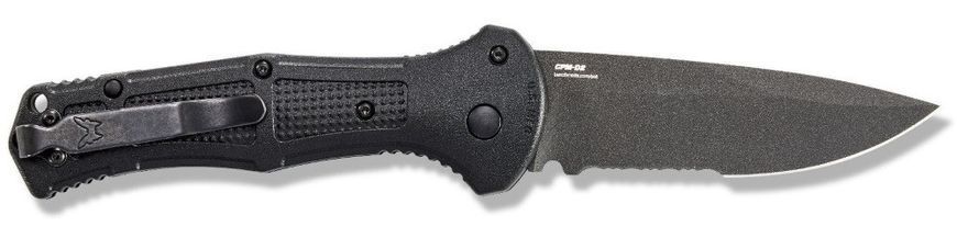 Ніж Benchmade Claymore Auto Black Напівсеррейтор 9070SBK 4008423 фото