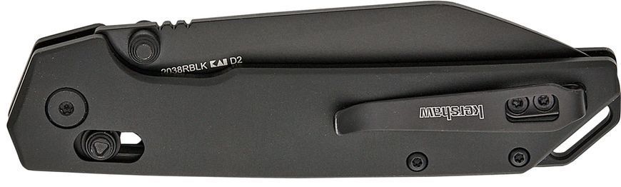 Ніж Kershaw Iridium Reverse Tanto Black D2 2038RBLK 17400697 фото