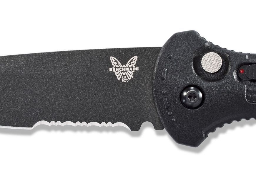 Ніж Benchmade Claymore Auto Black Напівсеррейтор 9070SBK 4008423 фото