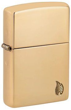 Запальничка Zippo Armor High Polish Brass Flame Design 46397 77890595 фото