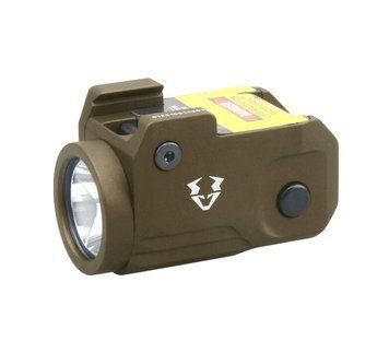Подствольный фонарь Vector Optics Vaide Scrapper Subcompact Pistol Flashlight 500 Лм FDE VAPL-02 5003881 фото