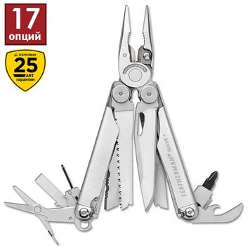 Мультитул Leatherman Wave Plus + тканевый чехол 832524 4007371 фото