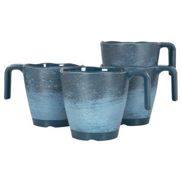 Набор чашек Gimex Mug Stone 4 Pieces 4 Person Dark Blue (6917120) DAS302013 фото