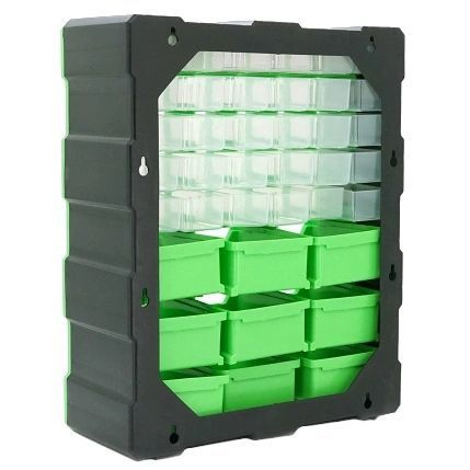 39 осередків 46.8*38*16cм Скринька для зберігання деталей Voltronic 99-10026755 фото