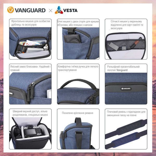 Сумка Vanguard Vesta Aspire 25 Gray (Vesta Aspire 25 GY) DAS301109 фото