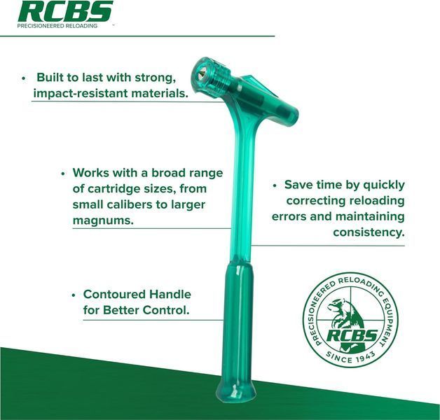 Кинетический молоток &ndash; депуллер RCBS Pow'r Pull Kit 9412 11702273 фото