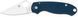 Ніж Spyderco Para 3 Cobalt Blue CPM SPY27 C223GPCBL 871628 фото 1