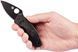 Нож Spyderco Ambitious Lightweight Black Blade Serrated FRN Серрейтор C148SBBK 871544 фото 2